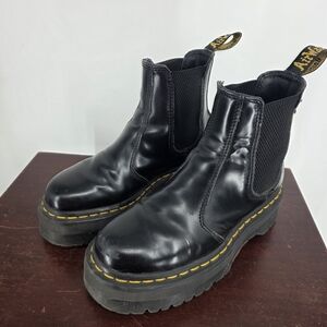 Dr. Martens Black Platform Boots 2976 Size 4 Us